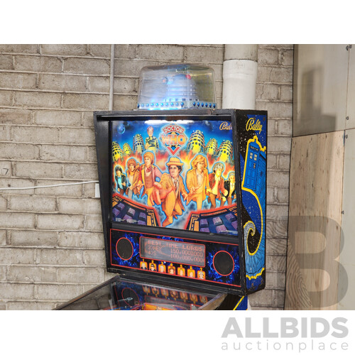 09/1992 Doctor Who (20006) Midway Solid State Pinball