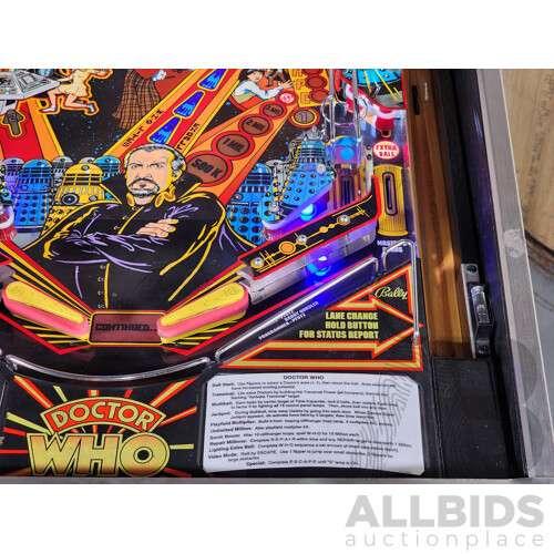 09/1992 Doctor Who (20006) Midway Solid State Pinball