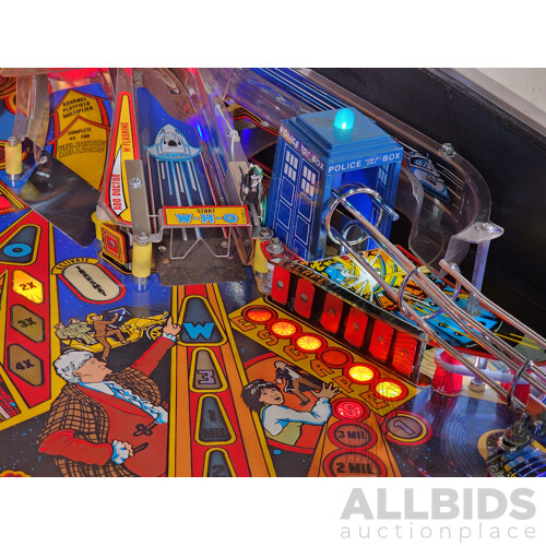 09/1992 Doctor Who (20006) Midway Solid State Pinball