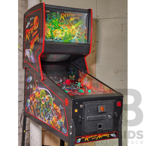 01/1999 Revenge From Mars (50070) Bally Solid State Pinball Machine
