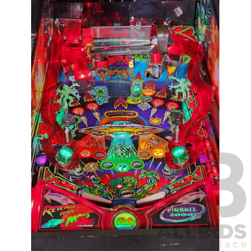 01/1999 Revenge From Mars (50070) Bally Solid State Pinball Machine