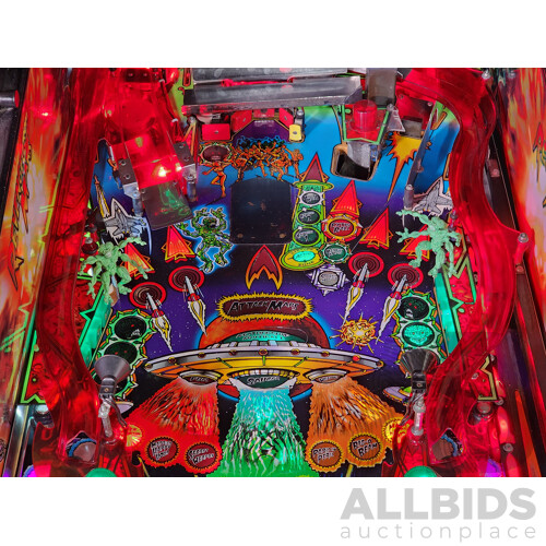 01/1999 Revenge From Mars (50070) Bally Solid State Pinball Machine