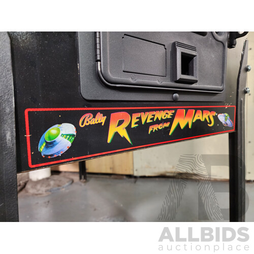 01/1999 Revenge From Mars (50070) Bally Solid State Pinball Machine