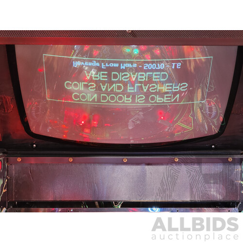 01/1999 Revenge From Mars (50070) Bally Solid State Pinball Machine