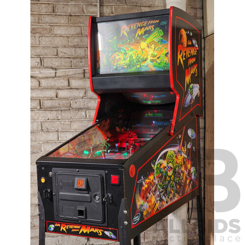 01/1999 Revenge From Mars (50070) Bally Solid State Pinball Machine