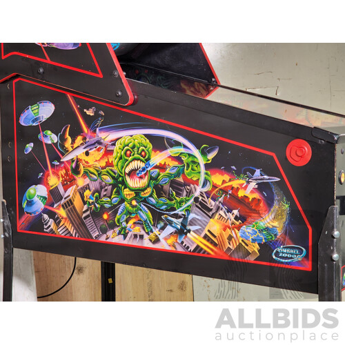 01/1999 Revenge From Mars (50070) Bally Solid State Pinball Machine