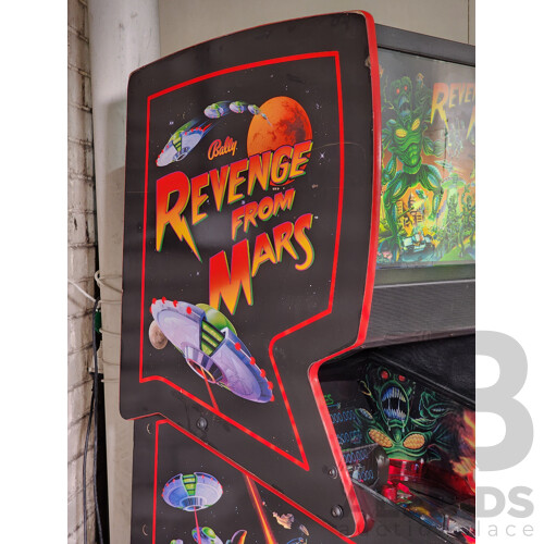 01/1999 Revenge From Mars (50070) Bally Solid State Pinball Machine