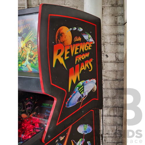 01/1999 Revenge From Mars (50070) Bally Solid State Pinball Machine