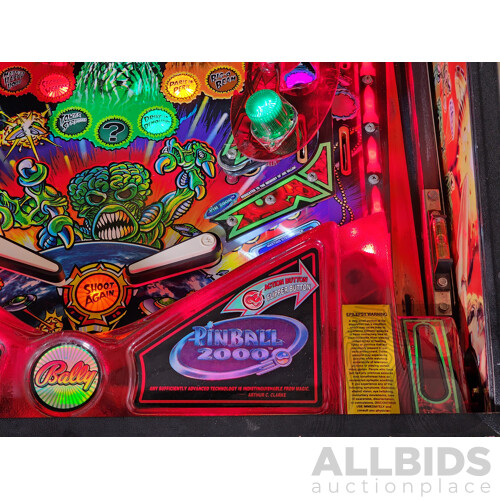 01/1999 Revenge From Mars (50070) Bally Solid State Pinball Machine