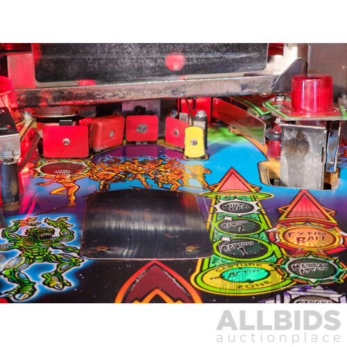 01/1999 Revenge From Mars (50070) Bally Solid State Pinball Machine