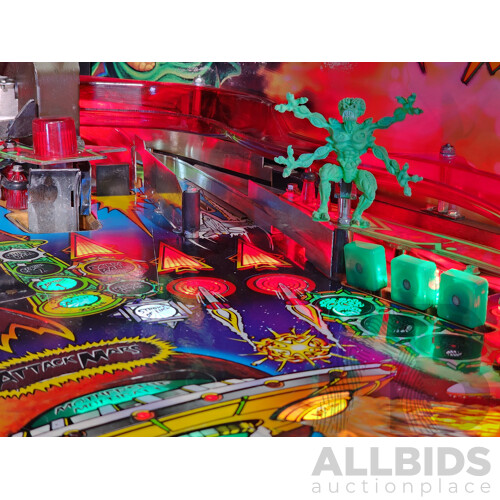 01/1999 Revenge From Mars (50070) Bally Solid State Pinball Machine