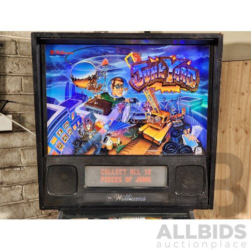 12/1996 Junkyard (50052) Williams Electronics Solid State Pinball Machine