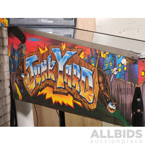 12/1996 Junkyard (50052) Williams Electronics Solid State Pinball Machine