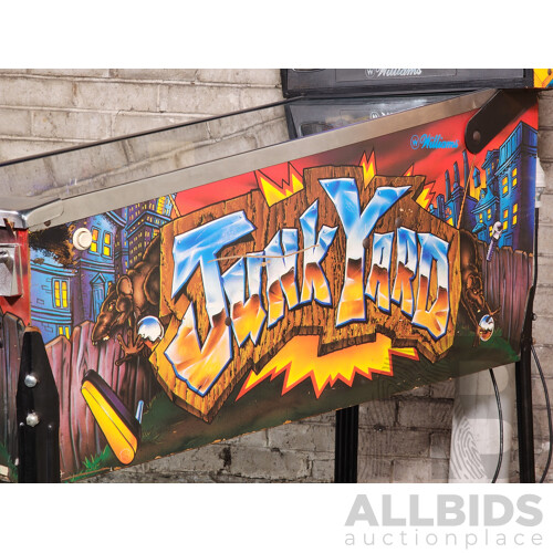 12/1996 Junkyard (50052) Williams Electronics Solid State Pinball Machine