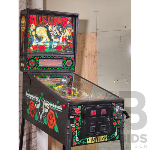 06/1994 Guns N' Roses (500-5529-01) Data East Solid State Pinball Machine