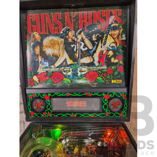 06/1994 Guns N' Roses (500-5529-01) Data East Solid State Pinball Machine