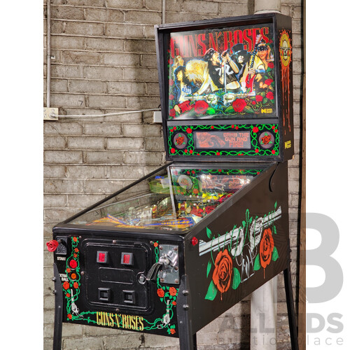 06/1994 Guns N' Roses (500-5529-01) Data East Solid State Pinball Machine