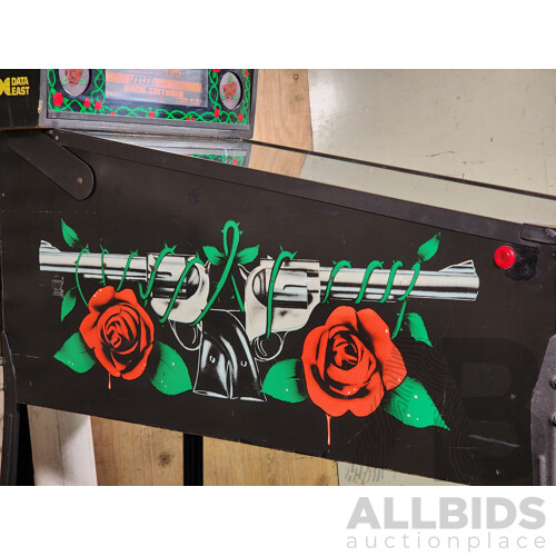 06/1994 Guns N' Roses (500-5529-01) Data East Solid State Pinball Machine