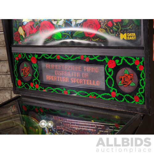 06/1994 Guns N' Roses (500-5529-01) Data East Solid State Pinball Machine
