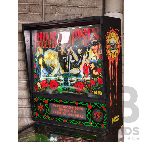 06/1994 Guns N' Roses (500-5529-01) Data East Solid State Pinball Machine