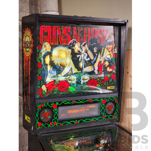 06/1994 Guns N' Roses (500-5529-01) Data East Solid State Pinball Machine