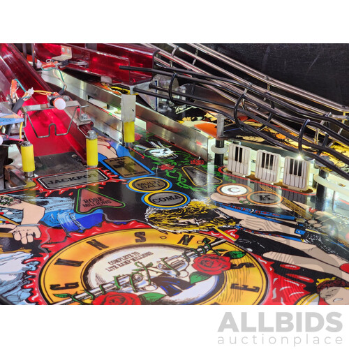 06/1994 Guns N' Roses (500-5529-01) Data East Solid State Pinball Machine