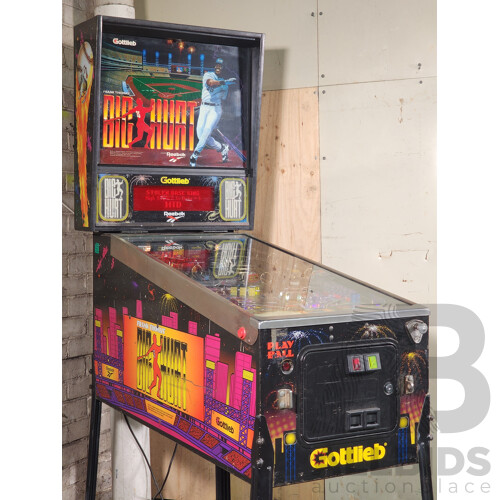 06/1995 Frank Thomas' Big Hurt (745) D. Gottlieb & Co. Solid State Pinball Machine