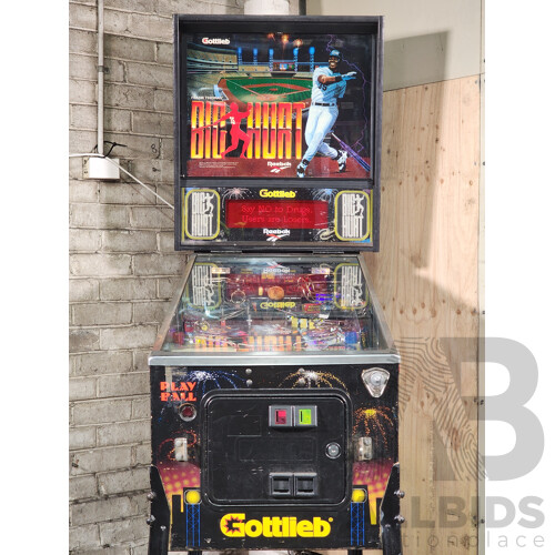 06/1995 Frank Thomas' Big Hurt (745) D. Gottlieb & Co. Solid State Pinball Machine