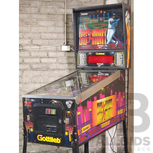 06/1995 Frank Thomas' Big Hurt (745) D. Gottlieb & Co. Solid State Pinball Machine