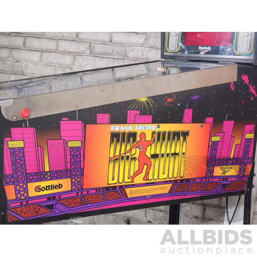 06/1995 Frank Thomas' Big Hurt (745) D. Gottlieb & Co. Solid State Pinball Machine