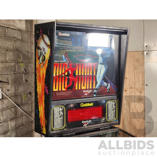 06/1995 Frank Thomas' Big Hurt (745) D. Gottlieb & Co. Solid State Pinball Machine