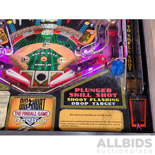 06/1995 Frank Thomas' Big Hurt (745) D. Gottlieb & Co. Solid State Pinball Machine