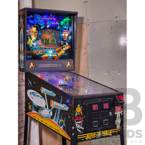 10/1991 Star Trek (500-5514-01) Data East Solid State Pinball Machine
