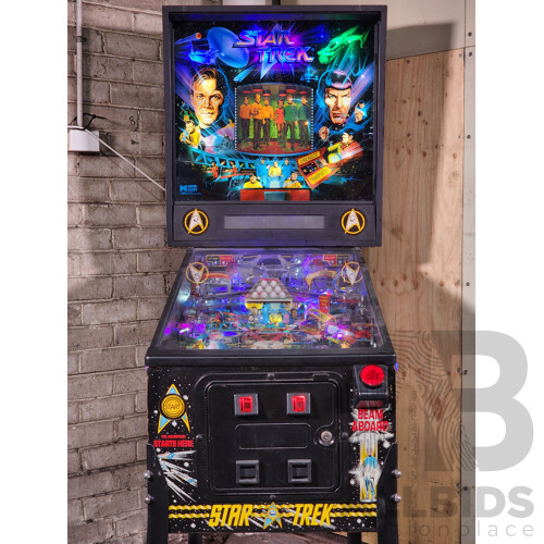 10/1991 Star Trek (500-5514-01) Data East Solid State Pinball Machine