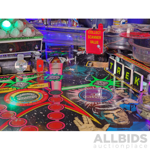 10/1991 Star Trek (500-5514-01) Data East Solid State Pinball Machine