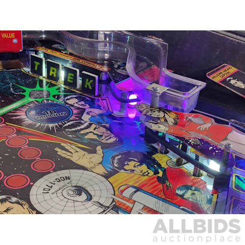 10/1991 Star Trek (500-5514-01) Data East Solid State Pinball Machine