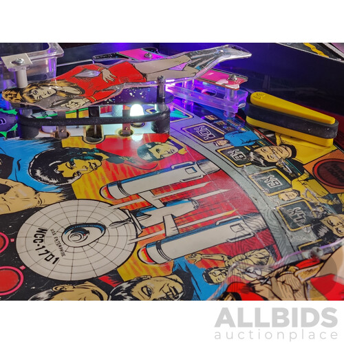 10/1991 Star Trek (500-5514-01) Data East Solid State Pinball Machine