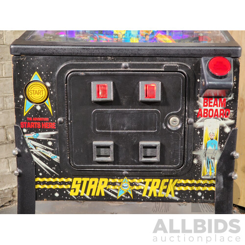 10/1991 Star Trek (500-5514-01) Data East Solid State Pinball Machine