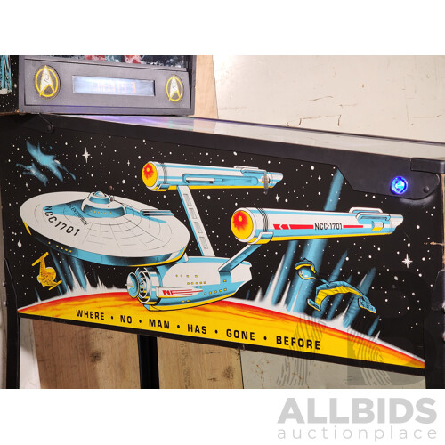 10/1991 Star Trek (500-5514-01) Data East Solid State Pinball Machine