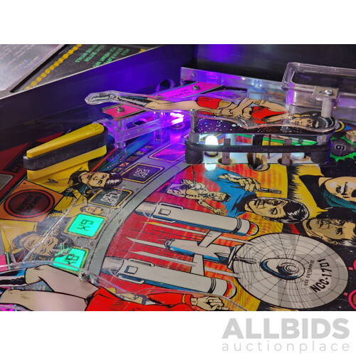 10/1991 Star Trek (500-5514-01) Data East Solid State Pinball Machine