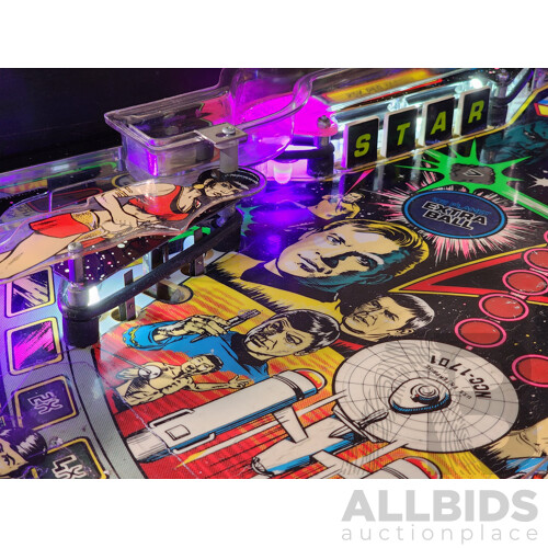 10/1991 Star Trek (500-5514-01) Data East Solid State Pinball Machine
