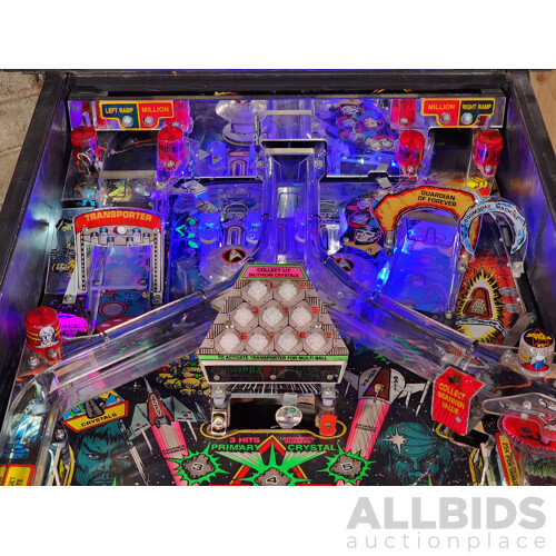 10/1991 Star Trek (500-5514-01) Data East Solid State Pinball Machine