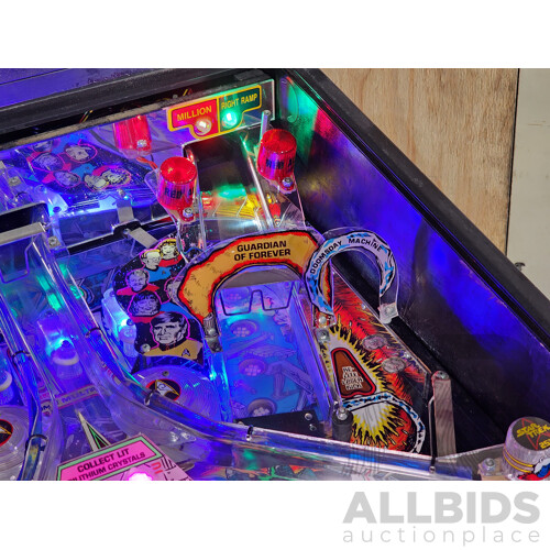 10/1991 Star Trek (500-5514-01) Data East Solid State Pinball Machine