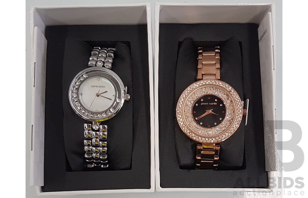 Pierre Cardin Womans Watches (Models: 4526 and 5446) - Lot of 2 - Total ORP $199.98