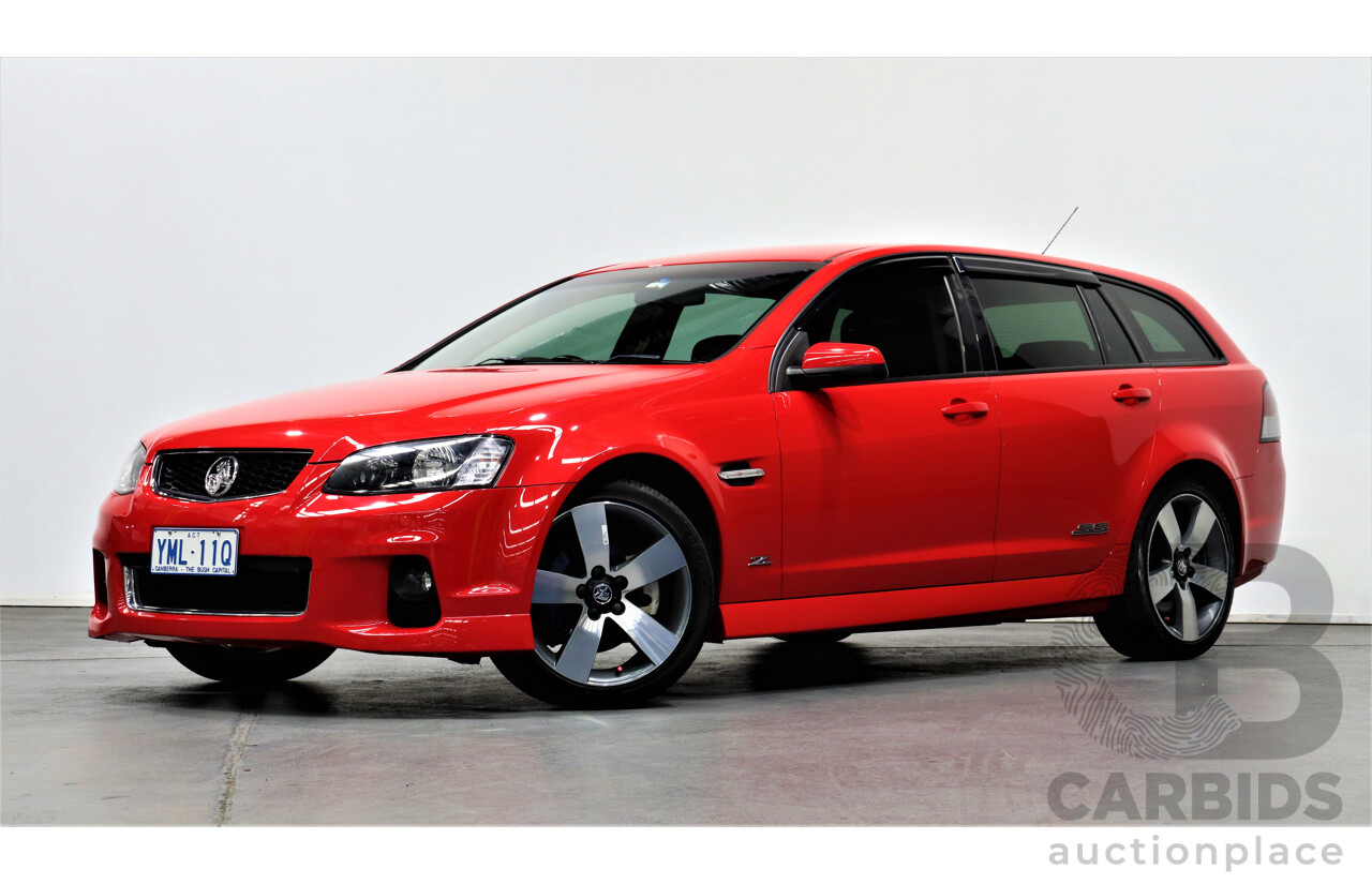 5/2013 Holden Commodore SS-V Z-Series VE II MY13 4d Sportwagon Red 6.0L V8