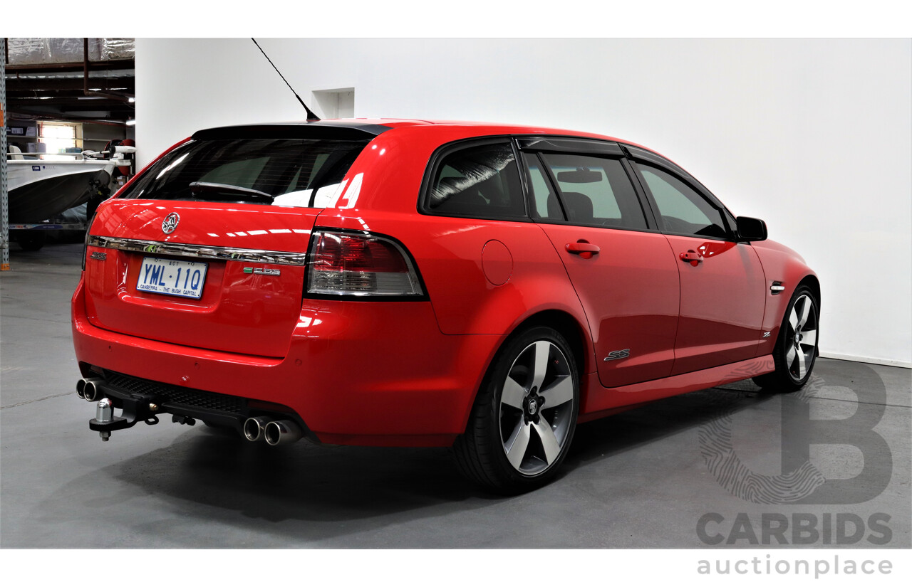 5/2013 Holden Commodore SS-V Z-Series VE II MY13 4d Sportwagon Red 6.0L V8