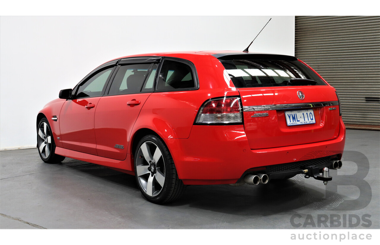 5/2013 Holden Commodore SS-V Z-Series VE II MY13 4d Sportwagon Red 6.0L V8