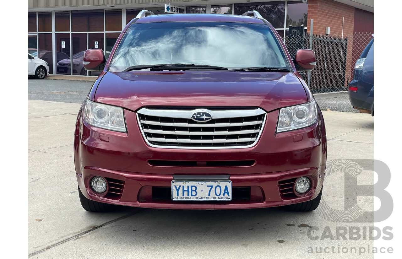 4/2010 Subaru Tribeca 3.6R Premium (7 Seat) MY10 4d Wagon Red 3.6L