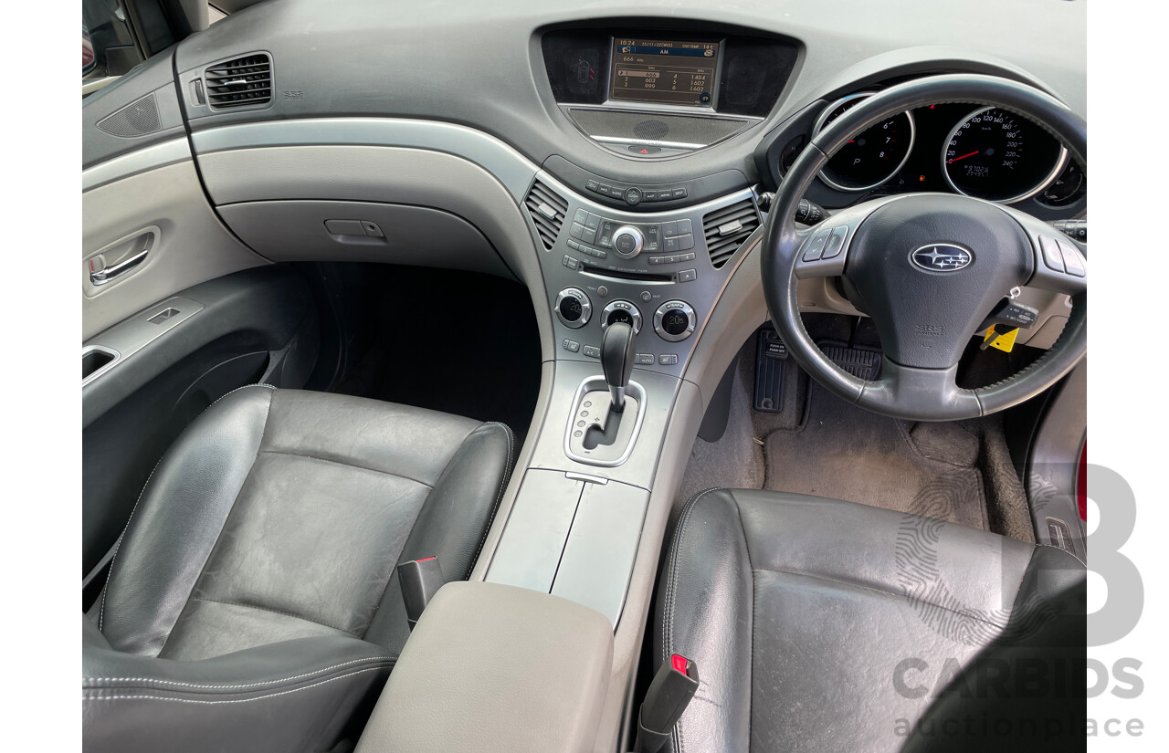 4/2010 Subaru Tribeca 3.6R Premium (7 Seat) MY10 4d Wagon Red 3.6L