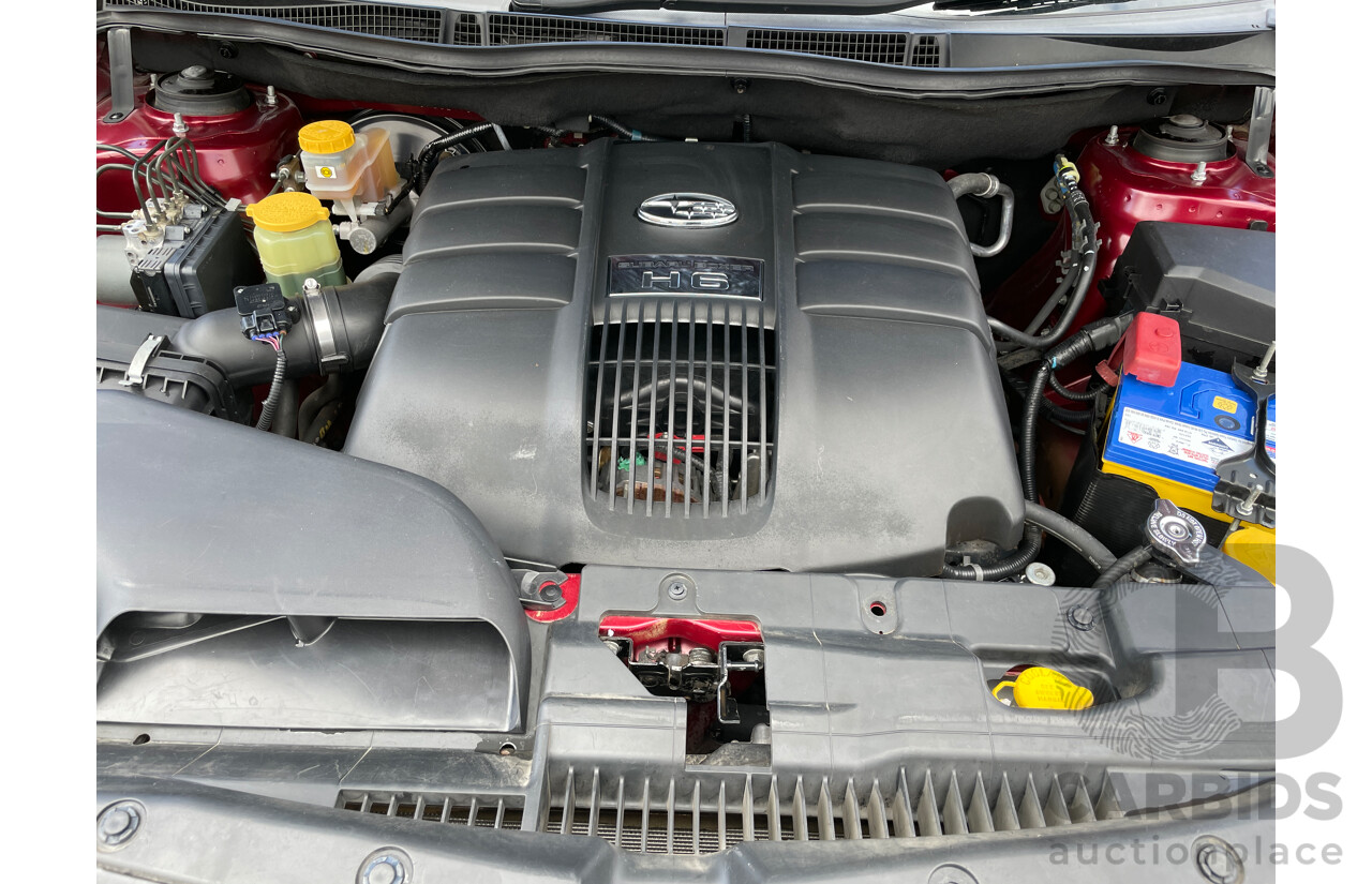 4/2010 Subaru Tribeca 3.6R Premium (7 Seat) MY10 4d Wagon Red 3.6L